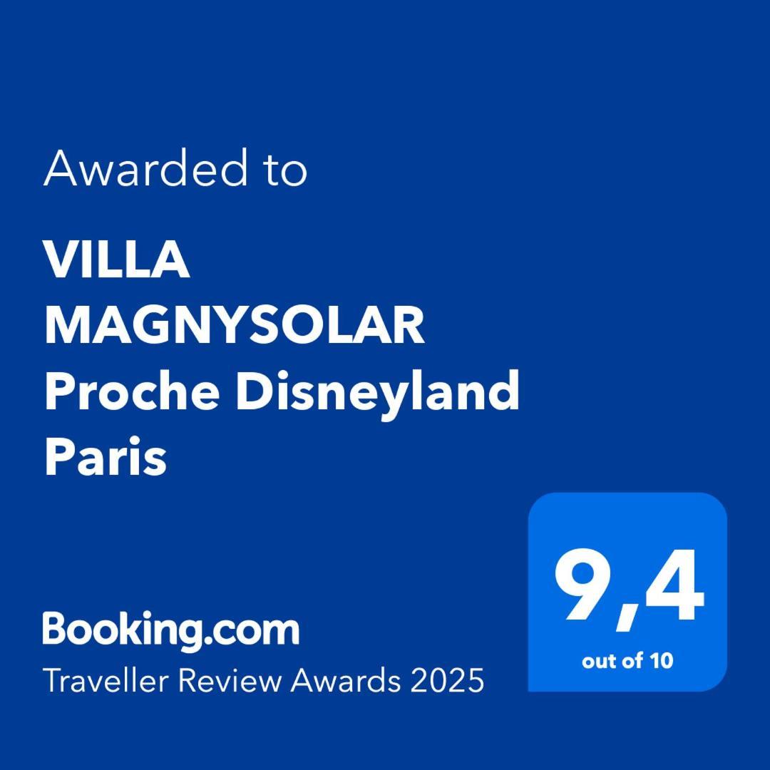 Villa Magnysolar Proche Disneyland Paris Eksteriør bilde